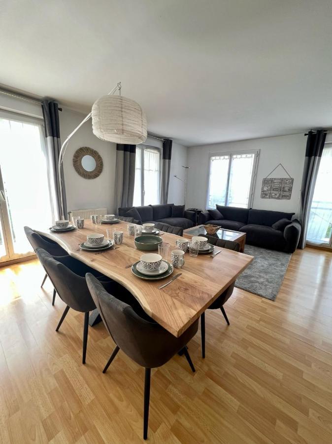 100M2 // Ideal Family/Friends // 5Min Disney/Val Deurope Serris Eksteriør bilde